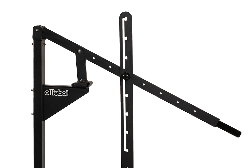 Manual Outdoor Trash Compactor (patent pending) with 3-in-1 adjustable handle, compacting recyclables for eco-friendly waste management